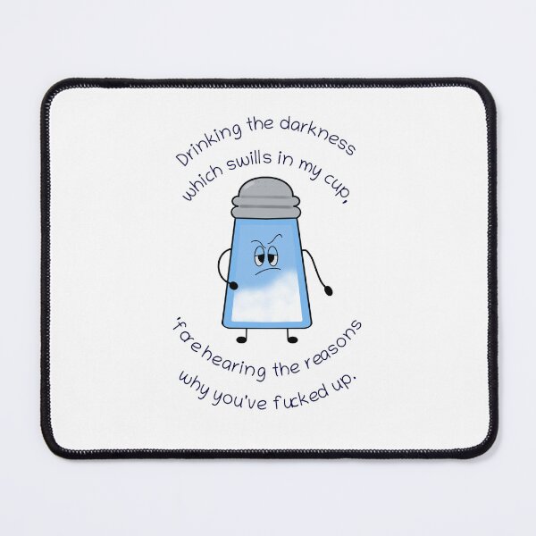 Item preview, Funny Poem Salty Couplet “Drinking the Darkness” designed and sold by saltycouplets.