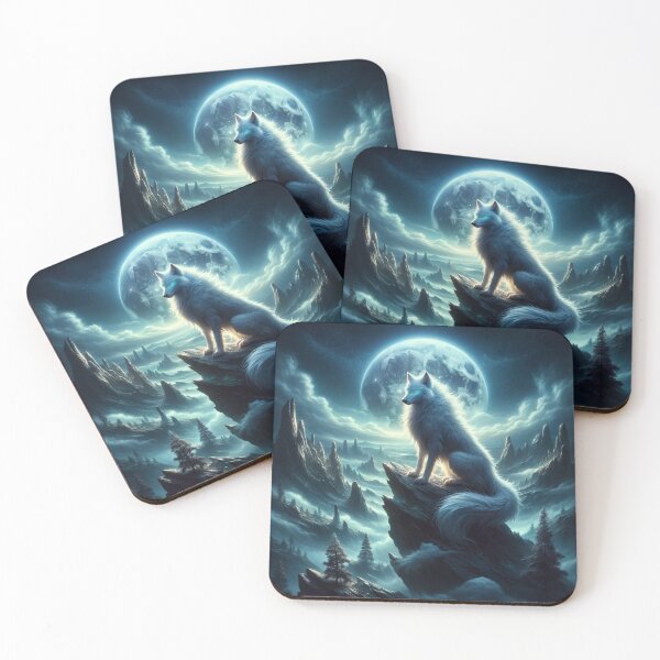 Item preview, "Sentinel of the Moonlit Realm" designed and sold by WolframSilver.