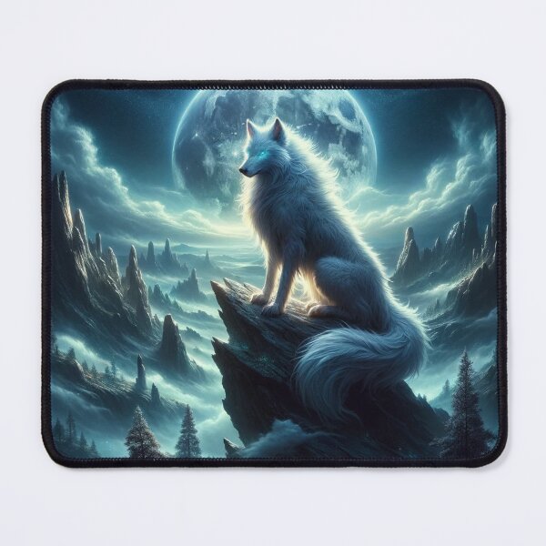 Item preview, "Sentinel of the Moonlit Realm" designed and sold by WolframSilver.