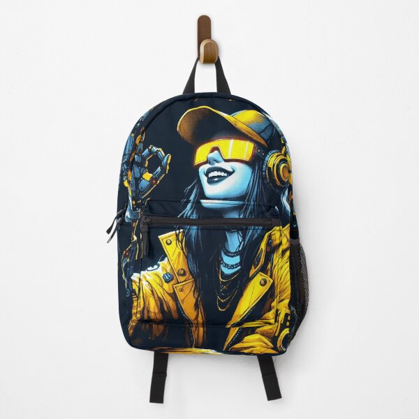 Item preview, Cyberpunk Girl "OK!" designed and sold by RESToRAPTOR.