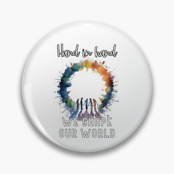 Item preview, Unity in Action: Hand in Hand We Shape Our World designed and sold by MillennialVibe.