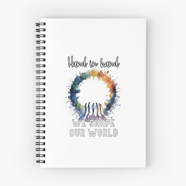 Item preview, Unity in Action: Hand in Hand We Shape Our World designed and sold by MillennialVibe.