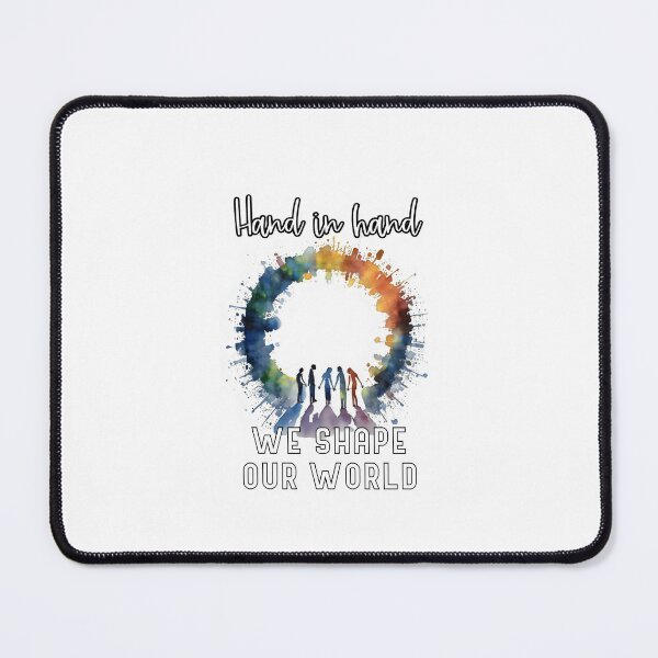 Item preview, Unity in Action: Hand in Hand We Shape Our World designed and sold by MillennialVibe.