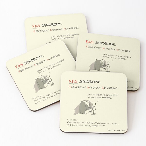 Item preview, RAS Syndrome designed and sold by Sketchplanations.