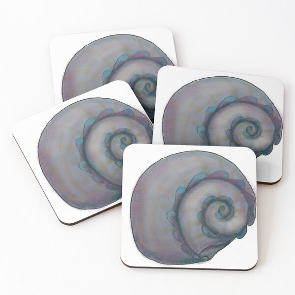 Item preview, Sea shell abstract designed and sold by leenababiker.