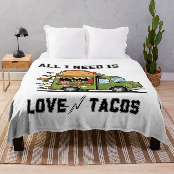Item preview, All I Need Is Love And Tacos designed and sold by winzostyle ⭐⭐⭐⭐⭐.