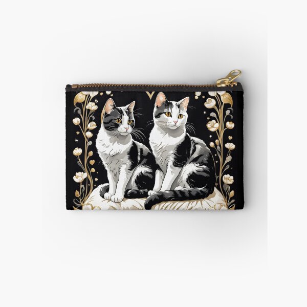 Item preview, 2 Art Deco cats designed and sold by Talpha.