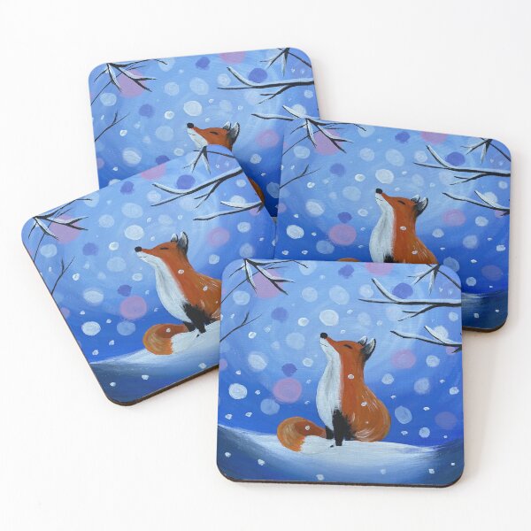 Item preview, Snowy fox designed and sold by Styletobeat.