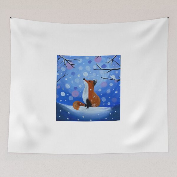 Item preview, Snowy fox designed and sold by Styletobeat.
