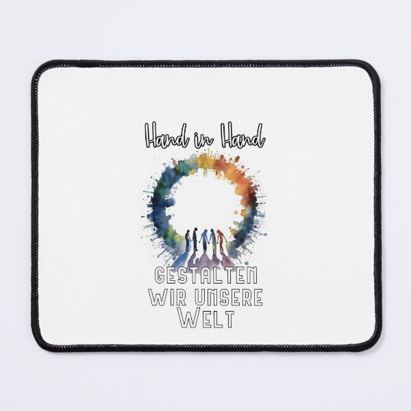 Item preview, Einheit in Aktion: Hand in Hand Gestalten Wir Unsere Welt designed and sold by MillennialVibe.