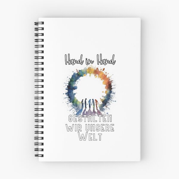 Artikelvorschau, Einheit in Aktion: Hand in Hand Gestalten Wir Unsere Welt entworfen und verkauft von MillennialVibe.