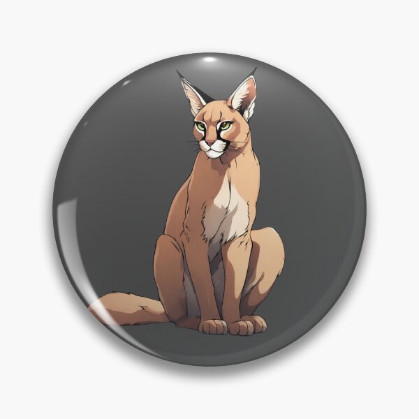 Item preview, Majestic caracal designed and sold by MollyPetDesigns.