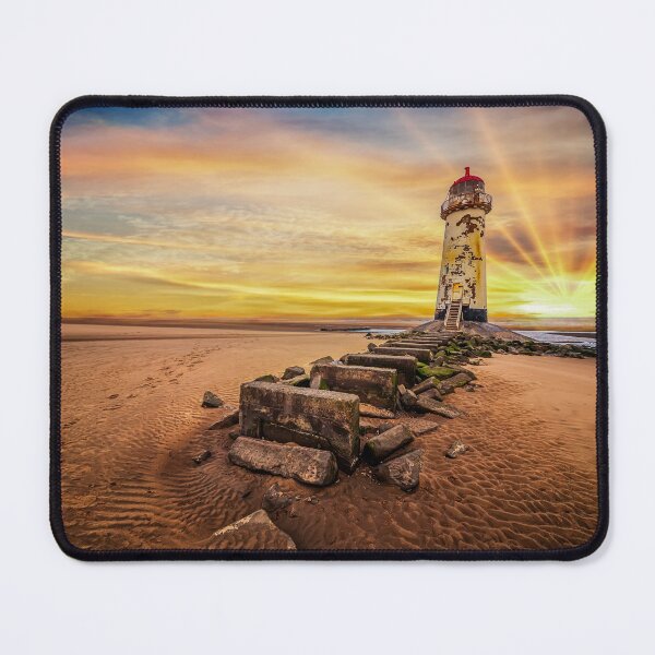 Item preview, Talacre Lighthouse Sunset Wales designed and sold by AJEvans.