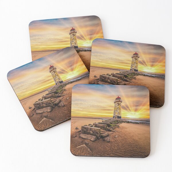 Item preview, Talacre Lighthouse Sunset Wales designed and sold by AJEvans.