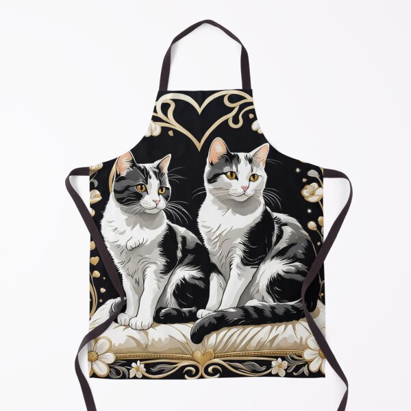 Item preview, 2 Art Deco cats designed and sold by Talpha.