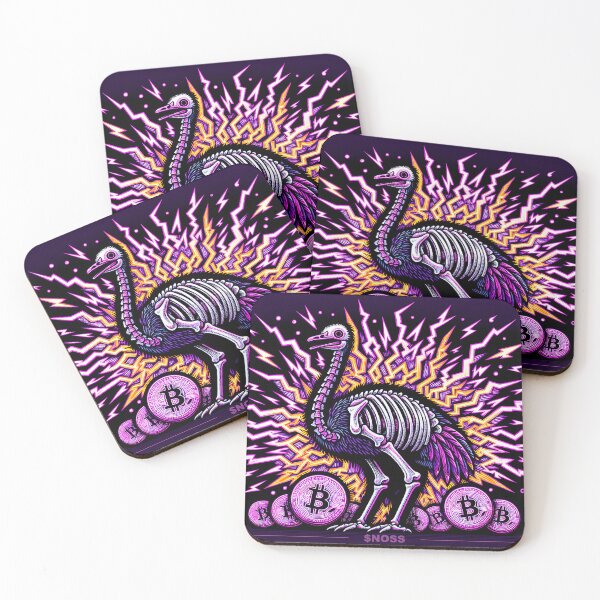 Item preview, $NOSS "BTC Lightning Soar: Thunder Ostrich" designed and sold by zzz888.