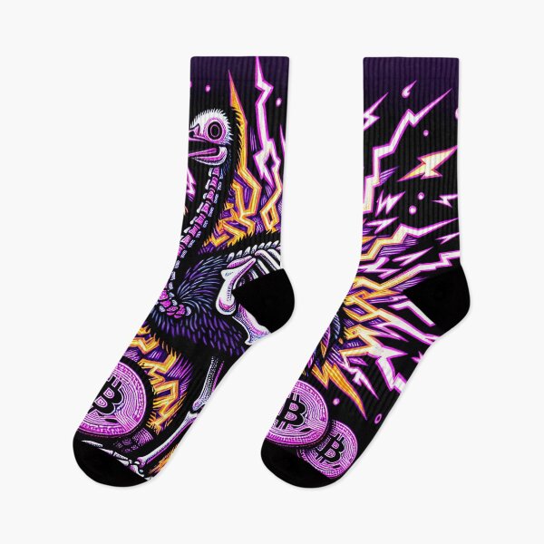 Item preview, $NOSS "BTC Lightning Soar: Thunder Ostrich" designed and sold by zzz888.