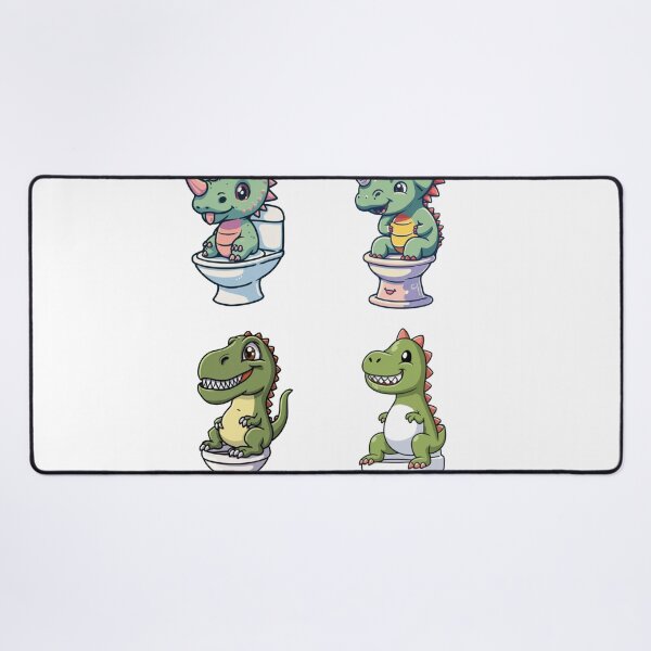 Item preview, dino toilet designed and sold by bukajart.