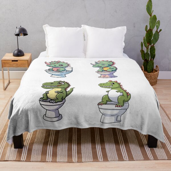 Item preview, dino toilet designed and sold by bukajart.