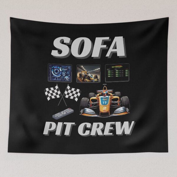 Item preview, Sofa PIT CREW home racing enthusiast design designed and sold by Jt41.
