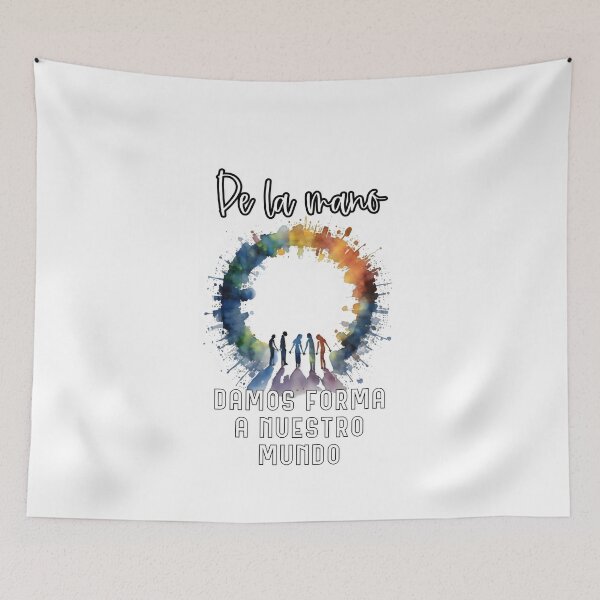 Item preview, Unidad en Acción: De la mano damos forma a Nuestro Mundo designed and sold by MillennialVibe.