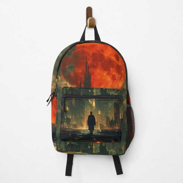 Item preview, Crimson Moon over Dystopian Horizon designed and sold by DreamsOfOlympus.