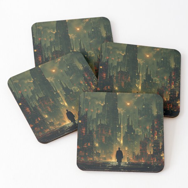 Item preview, Crimson Moon over Dystopian Horizon designed and sold by DreamsOfOlympus.
