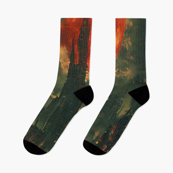 Item preview, Crimson Moon over Dystopian Horizon designed and sold by DreamsOfOlympus.