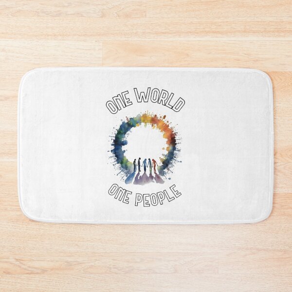 Item preview, One World, One People: Harmony in Action Uniting for a Better World designed and sold by MillennialVibe.