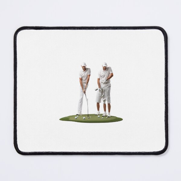 Item preview, a golf player playing a round art illusion designed and sold by Newconcept3341.