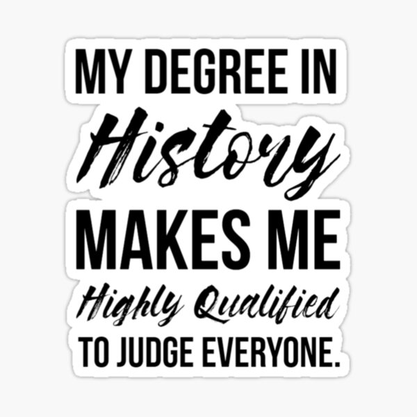Item preview, History Degree designed and sold by Renware.