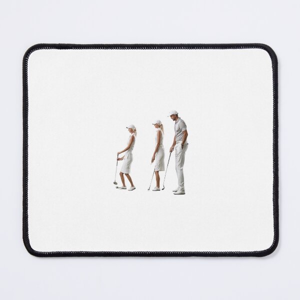 Item preview, a golf player playing a round art illusion designed and sold by Newconcept3341.