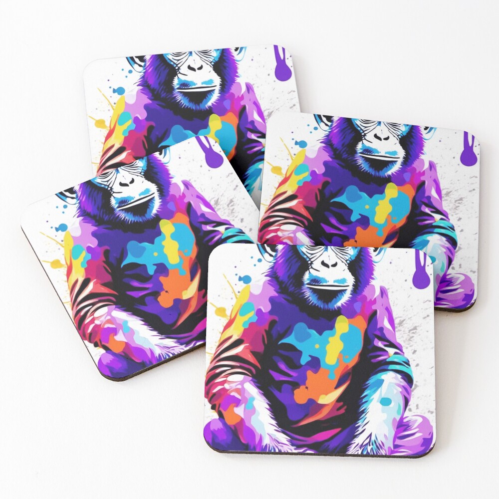 Item preview, Coasters (Set of 4) designed and sold by ThinkMoreArt.