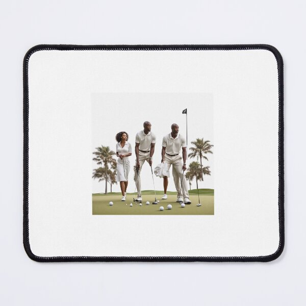 Item preview, a golf player playing a round art illusion designed and sold by Newconcept3341.