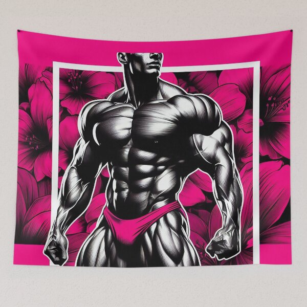 Item preview, Swimming collection: Floral Physique designed and sold by BoyFriendAI.