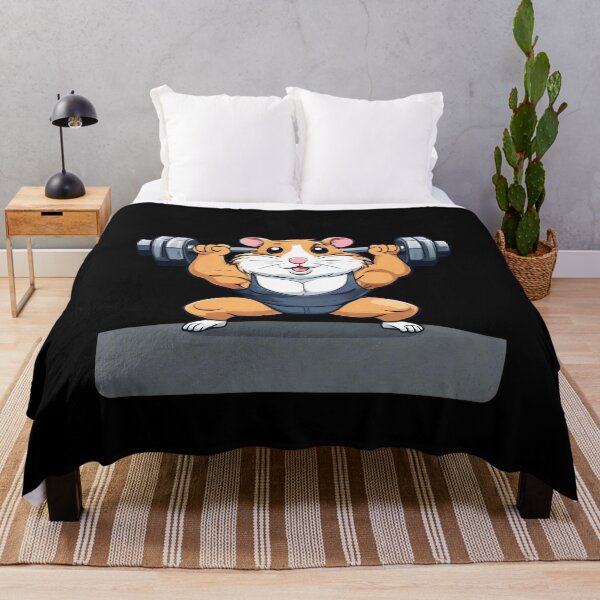 Artikelvorschau, Gewichtheber Hamster entworfen und verkauft von Amzg-Designs.
