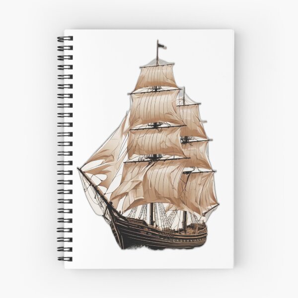 Item preview, Sail Away Designs: Discover Adventure on the High Seas designed and sold by Leo digital art.