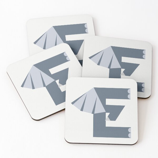 Item preview, Playful Alphabet : Letter E and Elephant Duo designed and sold by elpeeda7.