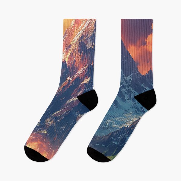 Item preview, Twilight Ascent on Majestic Peaks designed and sold by DreamsOfOlympus.
