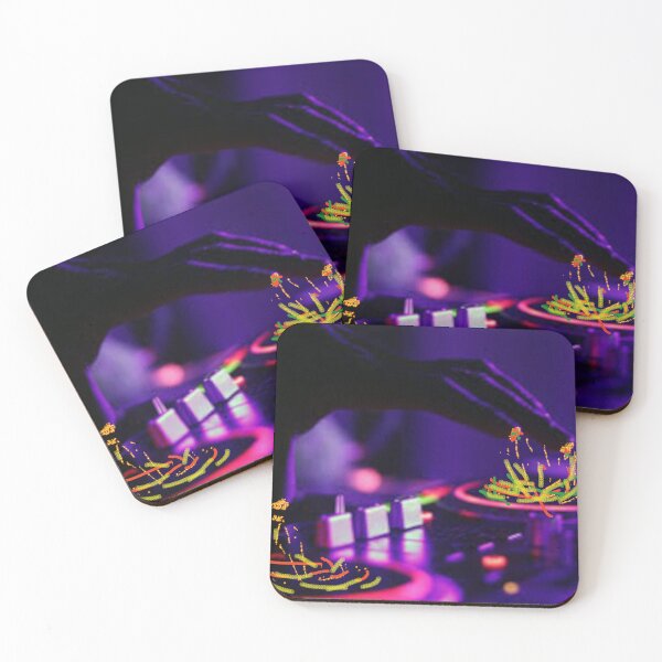 Item preview, "Dance of Colors: DJ Turning the Light". designed and sold by pixelperfecto12.