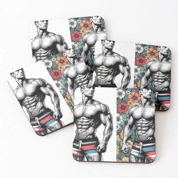 Item preview, Swimming collection: Floral Physique designed and sold by BoyFriendAI.