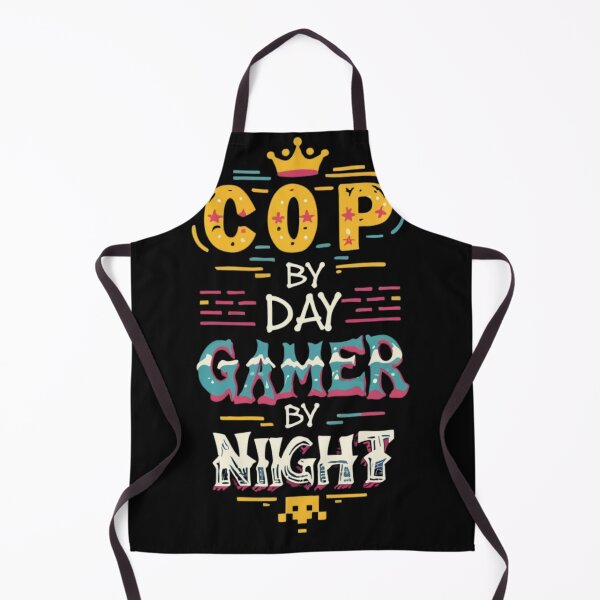 Item preview, Cop by day, Gamer by Night designed and sold by PatronesKawai.