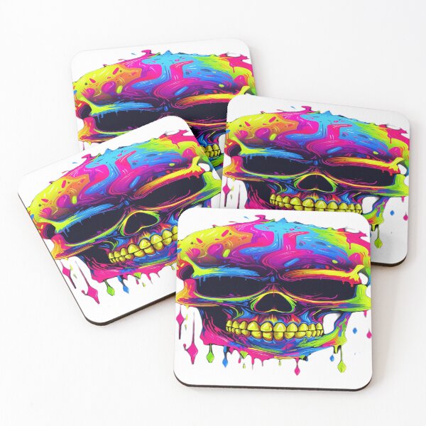 Item preview, Neon Skull Symphony: Glowing Grin designed and sold by 7venty.