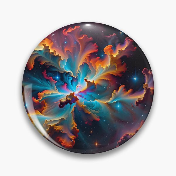 Artikelvorschau, Abstract Colorful Rainbow Nebula Pattern entworfen und verkauft von TheArtOfPat.