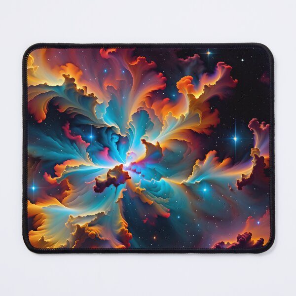 Item preview, Abstract Colorful Rainbow Nebula Pattern designed and sold by TheArtOfPat.