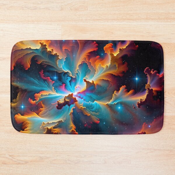 Item preview, Abstract Colorful Rainbow Nebula Pattern designed and sold by TheArtOfPat.