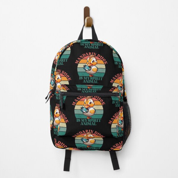 Item preview, Mandarin Duck Is My Spirit Animal Retro Vintage designed and sold by YerrouDesing.