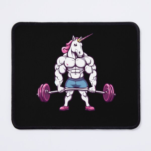 Item preview, Weightlifting unicorn designed and sold by Amzg-Designs.