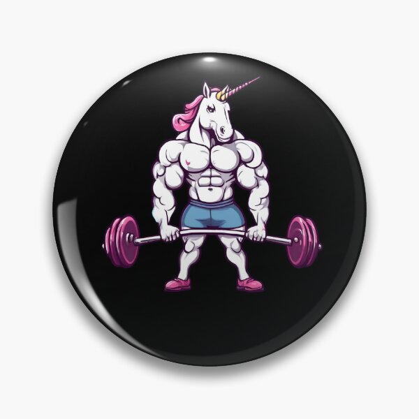Item preview, Weightlifting unicorn designed and sold by Amzg-Designs.