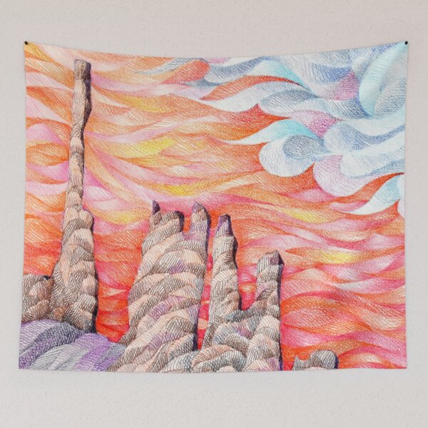 Item preview, towers and clouds designed and sold by Gerardo Segismundo.